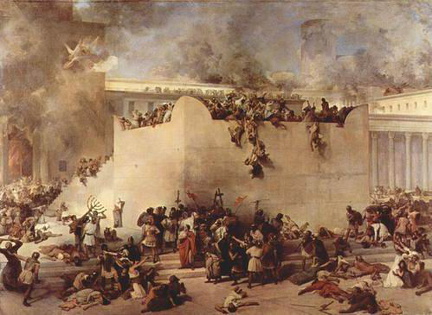 destruction du temple