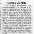 enfants disparus