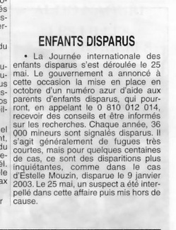 enfants disparus