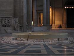 Foucaults pendulum pantheon[1]